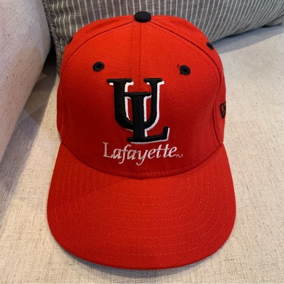 New Era Other - New Era Tyro.001 University of Louisiana Lafayette Collegiate Red Fitted Cap Hat